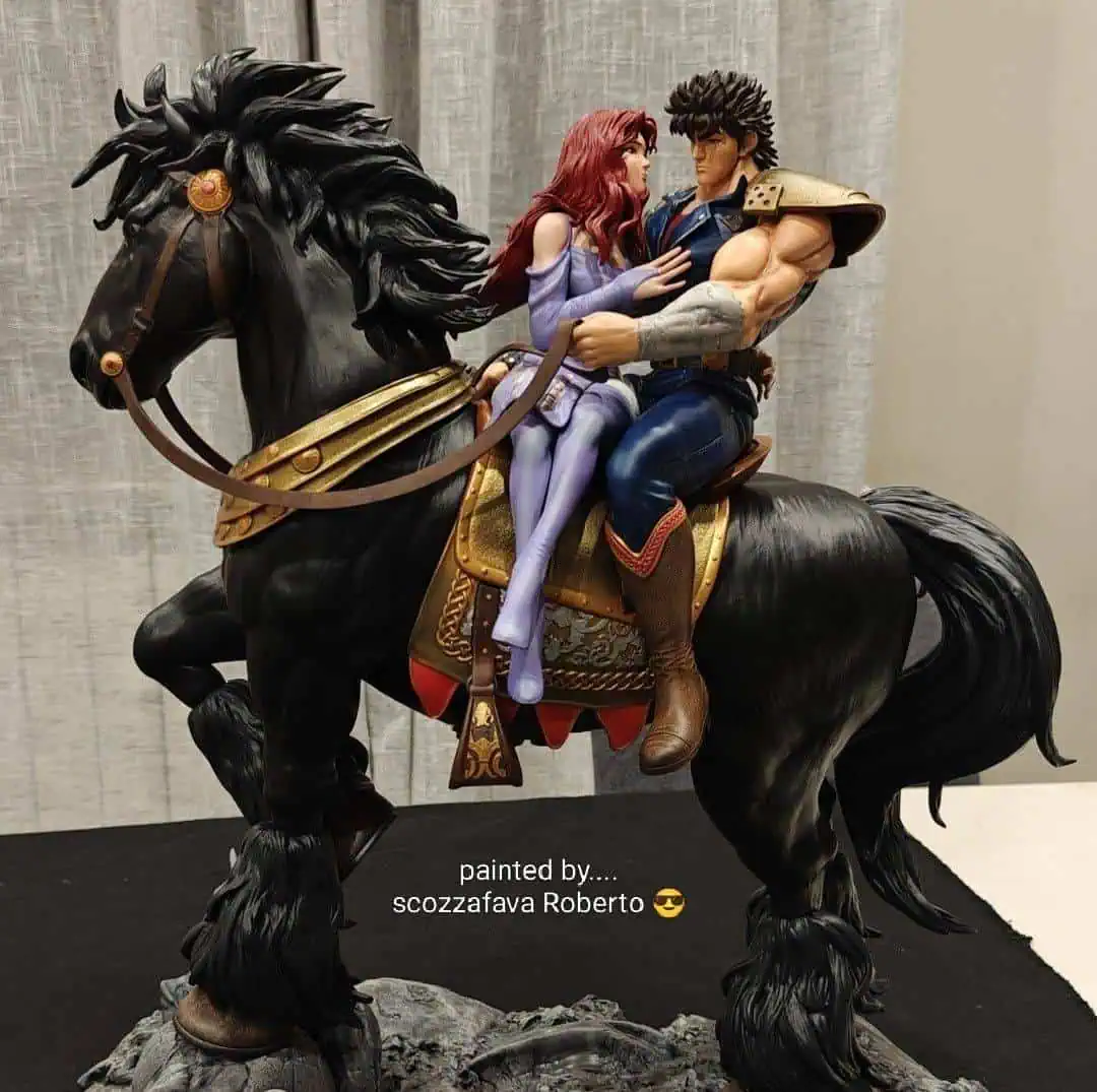 Kenshiro et Yuria sur Kokuō
