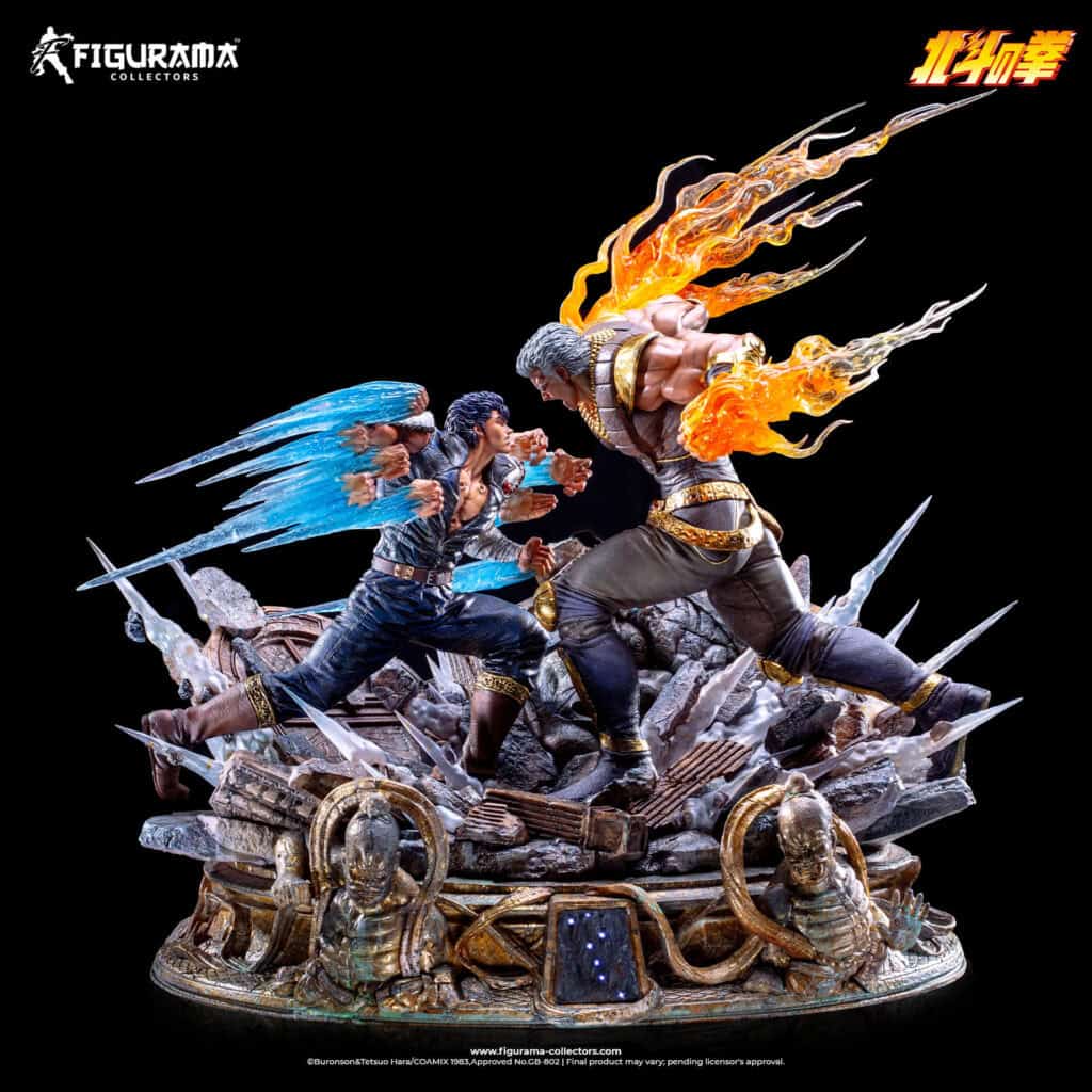 Statue Figurama Kenshiro vs Raoh autre angle