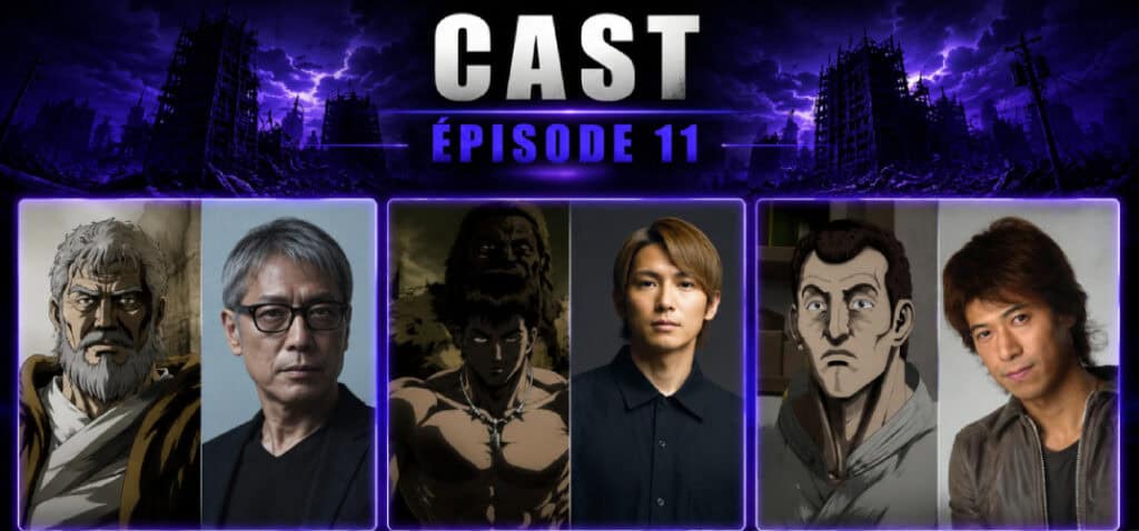 Hokuto no Ken Cast épisode 11
