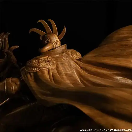 Sculpture sur bois Raoh & Kokuō
