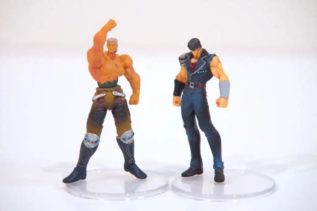 Lot de mini-figurines de Kenshiro et Raoh