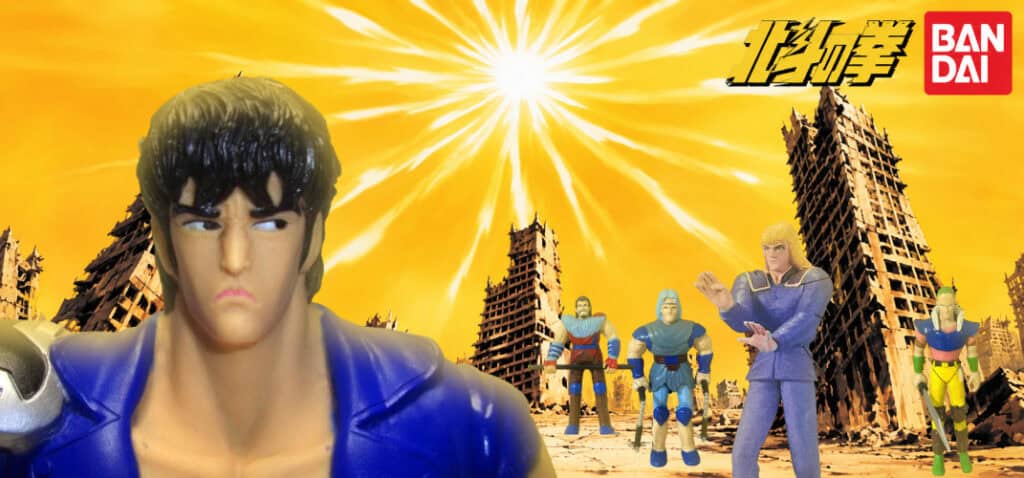 Bandai et Hokuto no Ken en 1985 : les premiers jouets de la licence