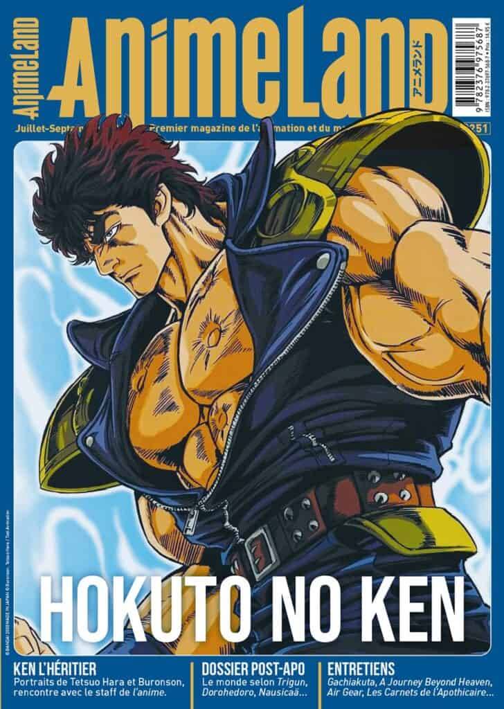 AnimeLand n°251, dossier « Hokuto no Ken » (Ynnis Éditions, juillet-septembre 2025)